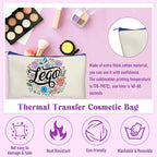 Legigo Blank Canvas Bag Zipper Pouch Makeup Bags Bulk - Image 3