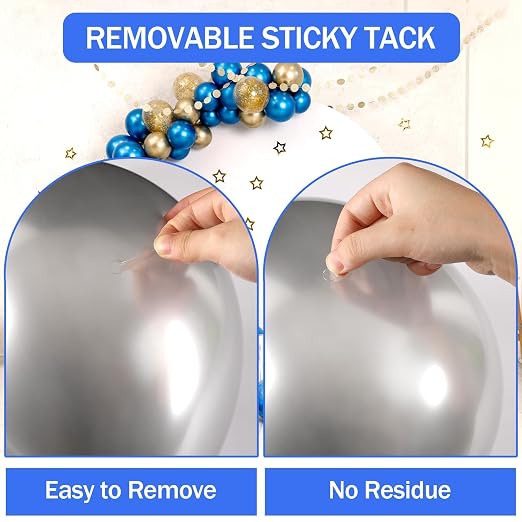 JANYUN 560 Pcs Sticky Dots Square Putty Clear Mounting Tape - Image 4