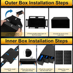Trading Card Storage Box, 14400+ Card Organizer - Image 6