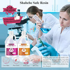 Shabebe Epoxy Resin, 1Gallon Epoxy Resin Crystal Clear, Not-Yellowing No-Bubble - Image 3