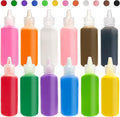 Panxxsen 12 PCS Art Sand, 1.25oz Bottles DIY Arts and Crafts Kit, Scenic Sands by Panxxsen
