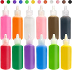 Panxxsen 12 PCS Art Sand, 1.25oz Bottles DIY Arts and Crafts Kit, Scenic Sands by Panxxsen