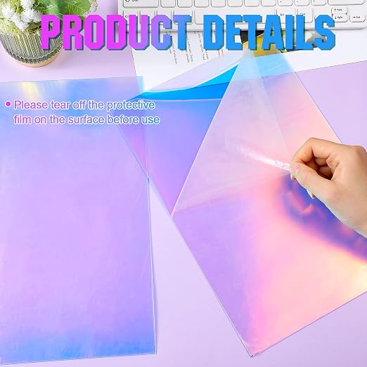 Kathfly Acrylic AB Sheet Colored Translucent Acrylic Iridescent Radiant Sheet - Image 6