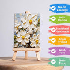 ESRICH Small Canvases for Painting, 5x7 Canvas for Painting 72 Pack, Mini - Image 3