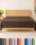Cal King Size Flat Sheet by CGKUnlimited