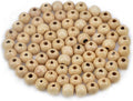 AD Beads Wood Spacer Loose Wooden Craft Beads Big Hole Beads Assorted by ADBeads