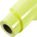 ​TORC Yellow Glitter HTV Yellow Heat Transfer Vinyl HTV Rolls by TORC