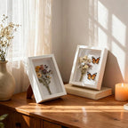 SHENLIU 12 Pack 4 x 6 Inches Shadow Box Frame, Small Wood Frame Memory Display - Image 2