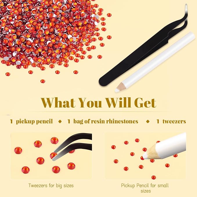 12000PCS 2mm Resin Rhinestones Bulk - Image 5