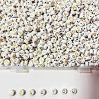 YMSDZHL Alphabet Beads A-Z 1300Pcs Letter Beads, Acrylic 4x7mm Round Letter - Image 5