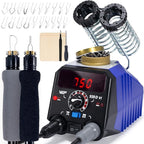WEP 939D-VI Dual Pen Wood Burning Kit 250-750℃/482-1382℉ A/B Toggle Wood by WEPTOOLS