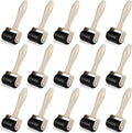 Frienda 15 Pack Rubber Brayer Rollers, 1.4 Inch Bulk Brayer Rollers by Frienda