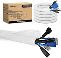 Nilight Cable Sleeve, 10ft-1inch Cord Management Sleeves, Braided Sleeving by Nilight