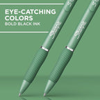Sharpie S-Gel, Gel Pens, Medium Point, Forest Green Barrel - Image 2