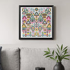 FREEBLOSS 11CT Vector Cottage Stamped Cross Stitch Kits Complete Embroidery Kits - Image 6