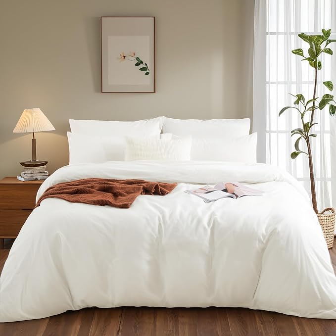 NEXHOME PRO King Duvet Cover Set – 100% Certified Organic Cotton - Image 2