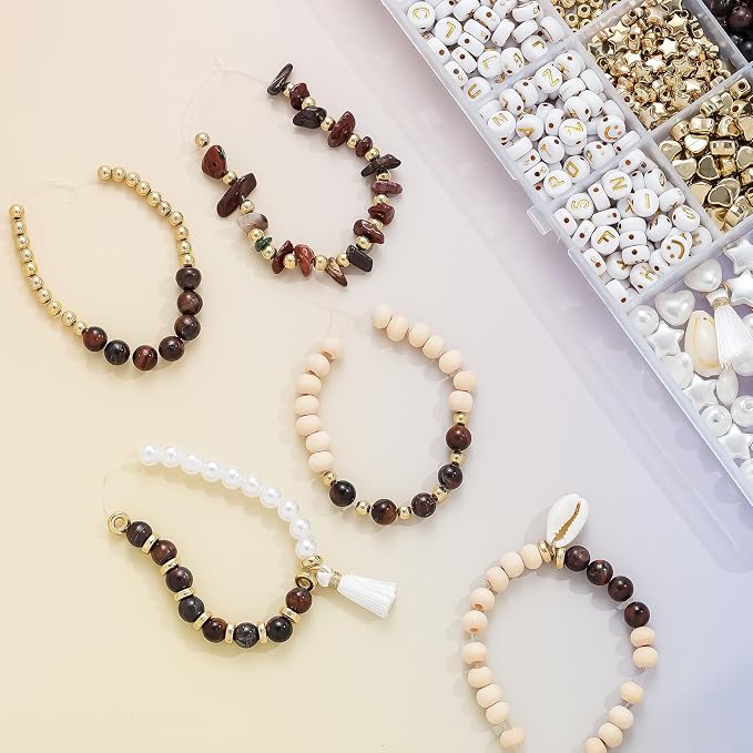 Xylise Jewelry Making Supplies Kit Natural Stone Beads - Image 4