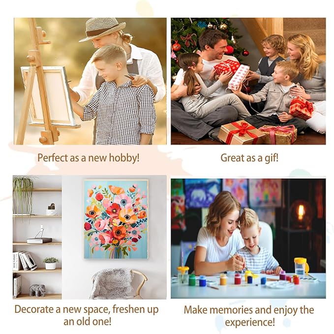 Artunion Framed Paint by Numbers Kit - Image 2