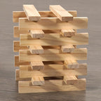 Wood Strips Slats for Wall, Square Wooden Dowels for Crafts 3/8"x 1" x 6" - Image 2