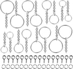 Key Chain Rings, Shynek 360Pcs Key Rings Bulk - Image 5
