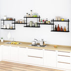 MXCSE Wall Shelves, Wall Mounted Bookshelves, DIY Floating Shelves - Image 5