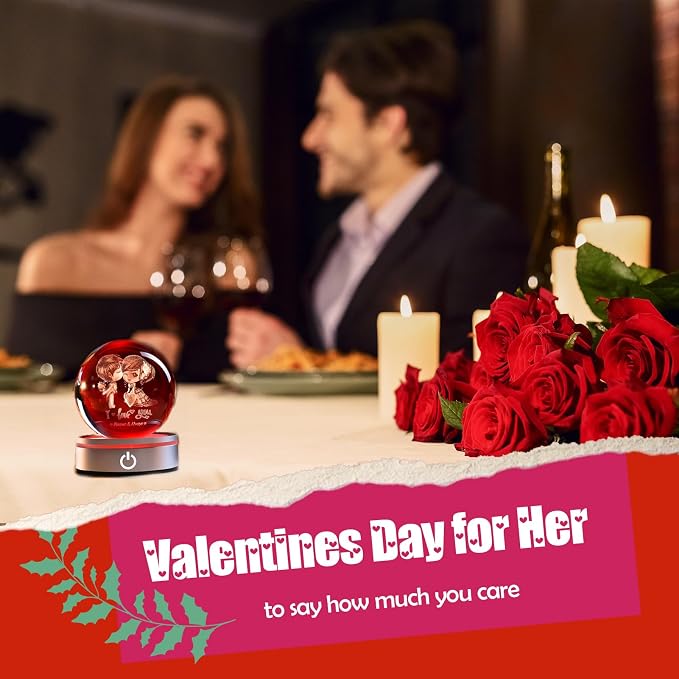 IFOLAINA Romantic Gifts for Couple Girlfriends Women Newlywed | I Love You - Image 3