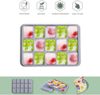 Tvmania Ice Cube Trays Set of 2, 15-Cube Silicone Molds - Image 3