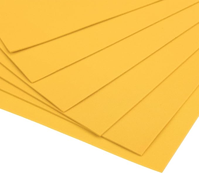 uxcell Yellow EVA Foam Sheets 11 x 8 inch 1.7mm Thickness - Image 5