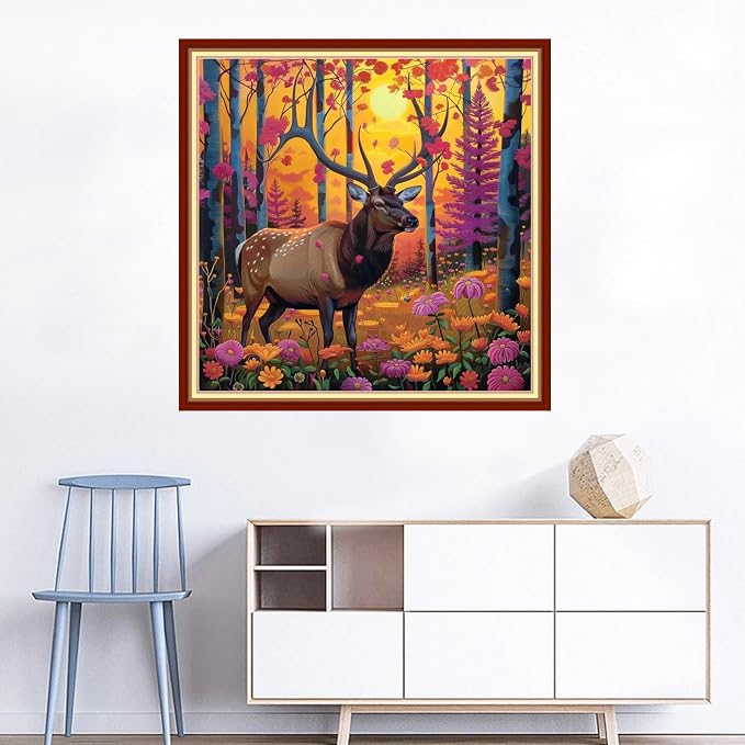 Joyhoor Cross Stitch Kits for Beginners Stamped Cross-Stitch Supplies - Image 2