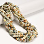 ICAI 4x6mm Natural Rondelle Beads – Loose Gemstone Spacers - Image 2
