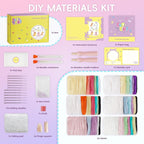 LUDOTEK Needle Felting Kit, Wool Felt Needle Felting Tools Foam Pad, Craft - Image 2