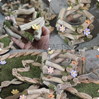 Driftwood for Crafts, 4.7 Inch Long 0.4-0.8 Inch in Diameter Driftwood Sticks - Image 4