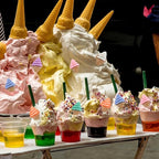 100 Pieces Colorful Tiny Ice Cream - Image 6