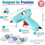 Mini Hot Glue Gun Kit with 30 Glue Sticks and Carrying Case, 15W Fast - Image 6