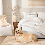 Andency Comforter Full Size Set Beige, 3 Pieces Boho Tassel Lightweight Bedding - Image 7