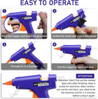 Hot Glue Gun Kit: Mini Hot Glue Guns Kit - Image 3