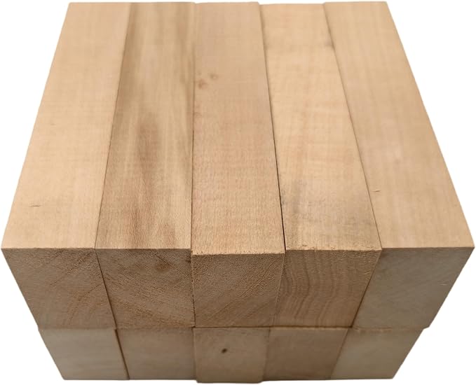 10PCS Basswood Carving Blocks, Whittling Wood Carving Kit, Unfinished Wooden - Image 3