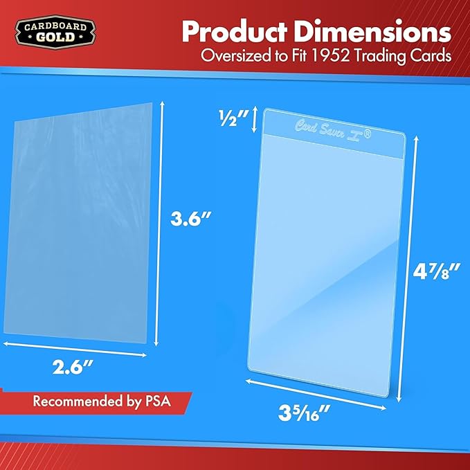 Cardboard Gold Card Saver 1 w/Sleeves - Image 4