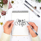 BEIWO Premium Black Gel Pens, Extra Fine Point Pens Smooth Writing Ballpoint - Image 2