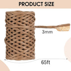 Syhood 65 Feet Floral Wire Rustic Vine Bind Wire - Image 2