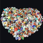 400Pcs+ Gemstones and Crystals Set, 30Kinds+ Bulk Tumbled Chps Crystals - Image 2