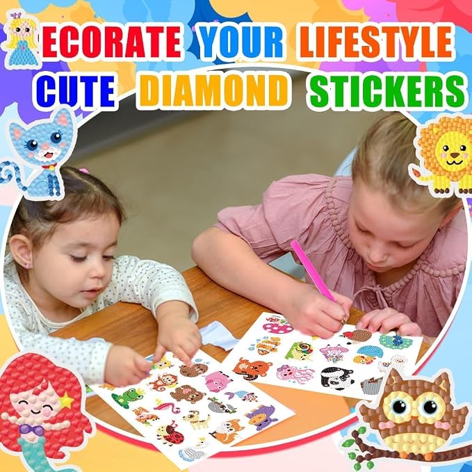 Labeol Diamond Art Kits for Kids Boys and Girls Ages 6-8-10-12 Easy to DIY - Image 2