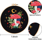Nuberlic Mushroom Embroidery Kits - Image 4
