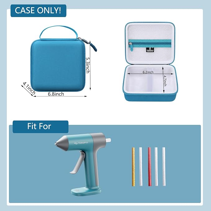 Tourmate Hard Case Compatible HOTO Cordless Hot Glue Gun/HOTO Easyflow Gun - Image 6