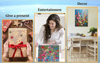 Ausanrl Wild Flowers Square Diamond Painting Kits - Image 7