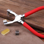 Stitching Hole Punch BUTUZE, 4mm Silent Leather Hand Pliers（French 4 Teeth and - Image 7