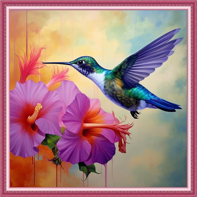 Joyhoor Cross Stitch Kits for Beginners Stamped Cross-Stitch Supplies by JoyhoorCrossStitchKits