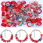 European Large Hole Spacer Charm Beads - Image 2