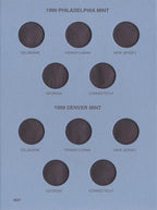 Whitman US Washington Statehood Quarter Coin Folder Three Volume Set - Image 4