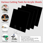 1/8 Thick 8 x 8 inch Acrylic Sheets - Image 3